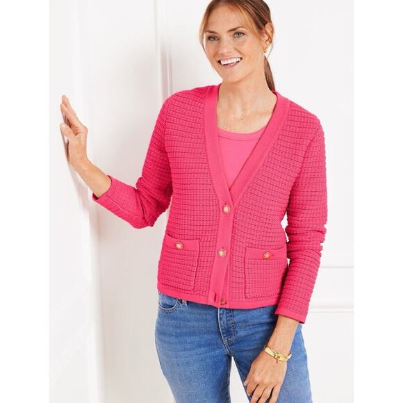 Talbots Women’s Kate Cardigan Pretty Pink Size 3X - Picture 1 of 7